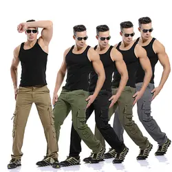 2019 осенние мужские s брюки мужские хлопковые Военные Брюки Карго повседневные рабочие армейские брюки мужские военные армейские военные