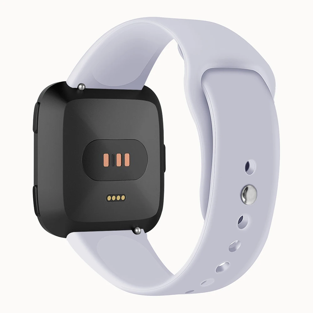 Hangrui Мягкие силиконовые умные часы ремешок для Fitbit Versa ремешок обратный Спортивный Браслет для Fitbit Versa Lite ремешок