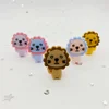 10pc SiliconeAnimal Beads BPA Free Baby Teething Beads DIY Toy For Pacifier Clips New Born Silicone Rodent Tiny Rod Baby Teether 2