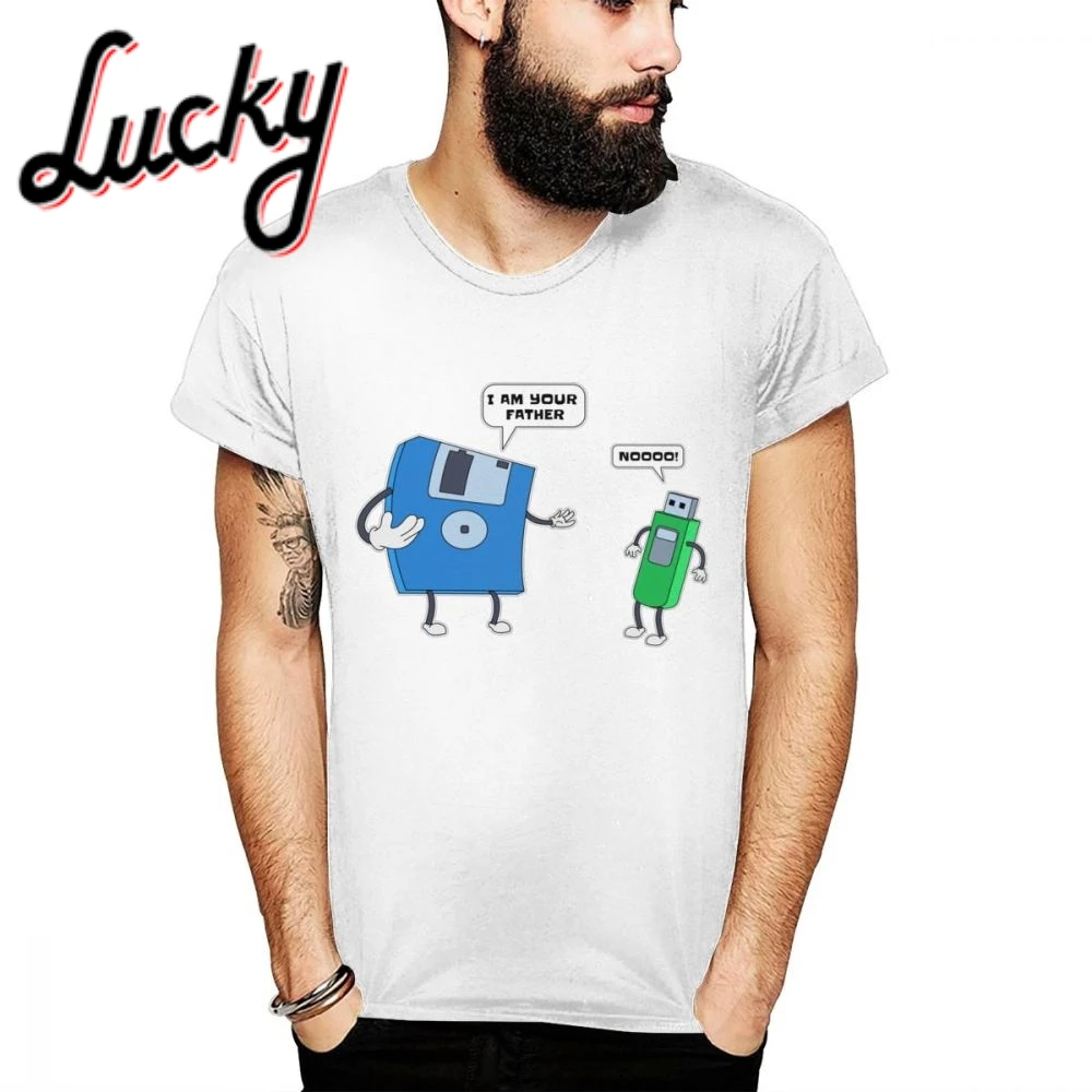 

For Man Computer Engineering Father Tee Shirt Funny Big Size CasualCamiseta