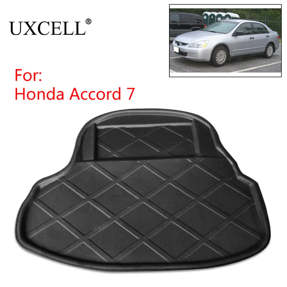 

UXCELL PE+EVA foam plastic Black Rear Trunk Tray Boot Liner Cargo Floor Carpet Mat Cover for Honda Accord 7th 8th 9th 2004-2016
