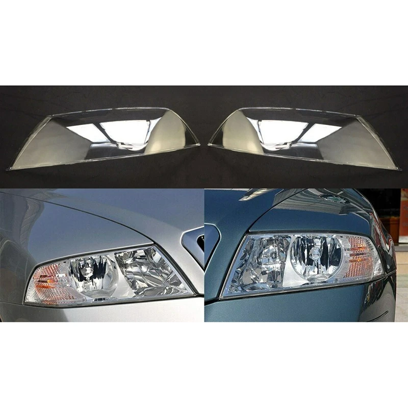 Автомобильная передняя крышка для фар 2007-2009 Skoda Octavia водонепроницаемая