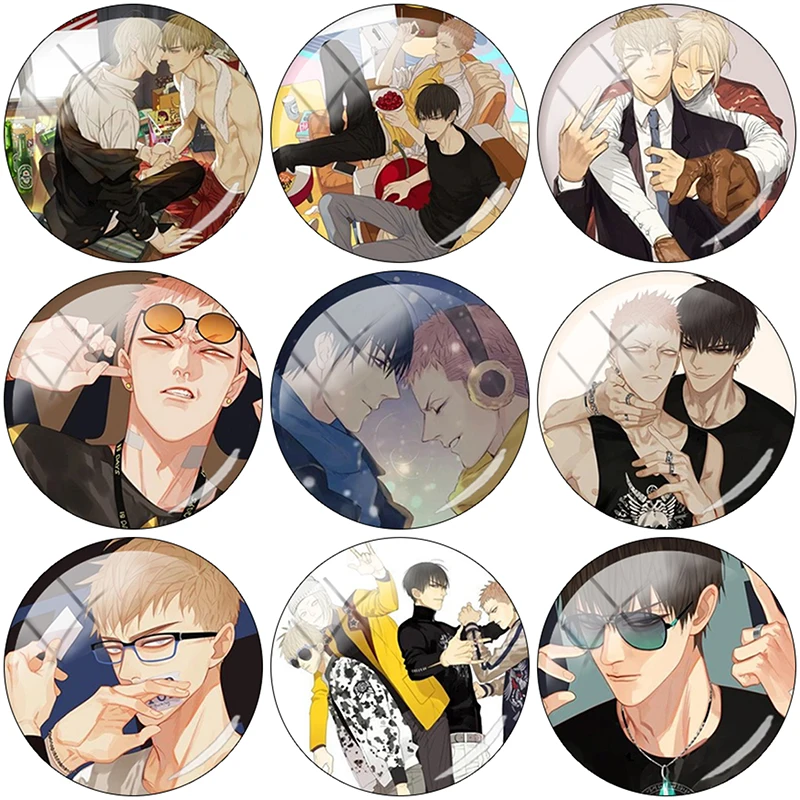 JWEIJIAO 2019 новый мультфильм Hetian Jian Yi 12/15/16/18/20/25 мм стеклянный кабошон купол с плоской