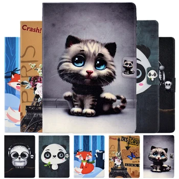 

For Samsung Galaxy Tab S7 11 inch 2020 Case SM-T870 T875 T876 Cute Cartoon Cat Thin Leather Cover For Samsung Tab S7 Cover Cases