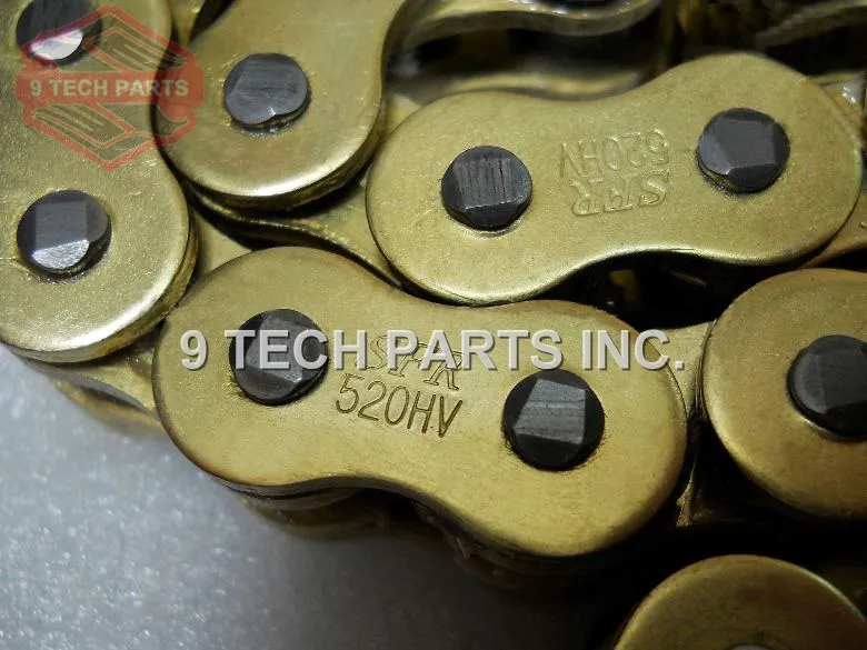 GN250 высокое цепочка исполнения O-RING 520HV 100 ссылки, гоночные детали