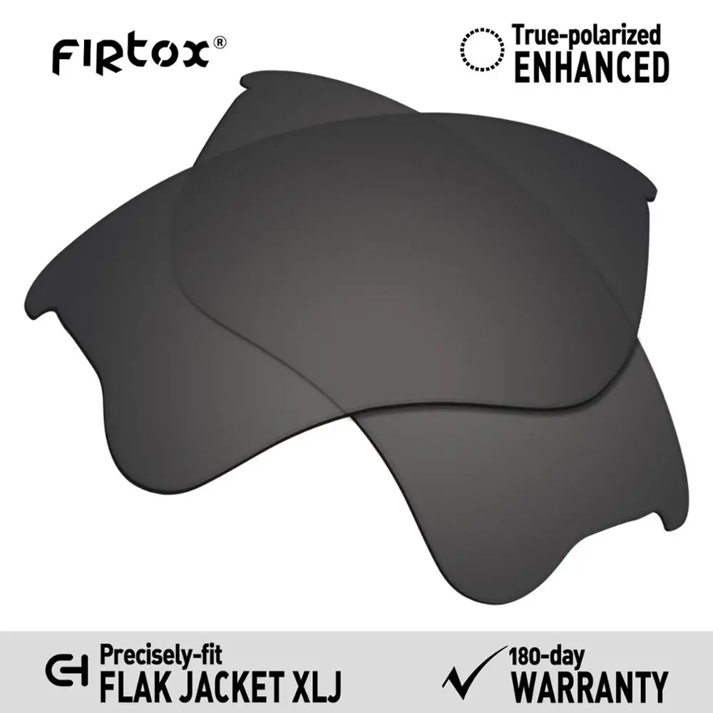 Black-Polarized Firtox настоящие поляризованные Сменные рассеиватели UV400 для солнцезащитных очков-солнцезащитных очков XLJ(Только Совместимые линзы)-несколько цветов - Цвет линз: Black-Polarized