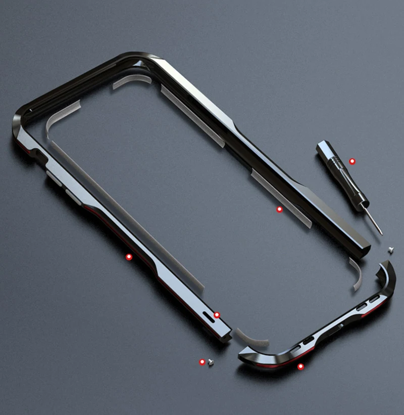 Бронированный металлический алюминий бампер чехол для iPhone 11 11 Pro MAX X XS чехол для MAX XR сверхмощный защитный чехол для iPhone 7 8 Plus Coque