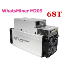 BTC BCH Miner WhatsMiner M20S 68T Биткоин Майнер с БП лучше чем WhatsMiner M3 M3X M21 M21S Antminer S9 T9+ S15 S17 T17 S17e
