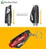 Portable Seat Safety Hammer AutoGlass Car Window Breaker LifeSaving Escape Rescue Tool Seat Belt Cutter Keychain Marteau Hamer A 3