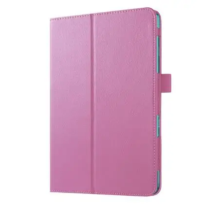 pink Роскошный чехол-подставка из искусственной кожи Tab S2 SM-T810 чехол для samsung Galaxy Tab S2 9,7 T810 T815 чехол для планшета 9,7 чехол для планшета+ Подарочная пленка - Цвет: pink
