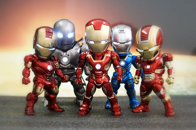 

Iron Man Ironman 8 Generation 5-Iron Man H-Set Luminescent Capsule Toy Garage Kit