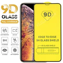 9D Tempered Glass For iPhone 11 12 Mini Pro Max Screen Protector For iPhone X Xr Xs Max 6 6S 6P 7 8 Plus SE2020 Full Cover Glass