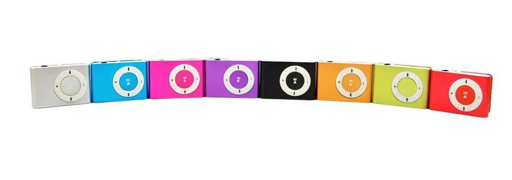 Clip-on Mini Metal TF/SD Slot USB Portable Micro MP3 Player Good Quality  Music Player For Running Relaxing