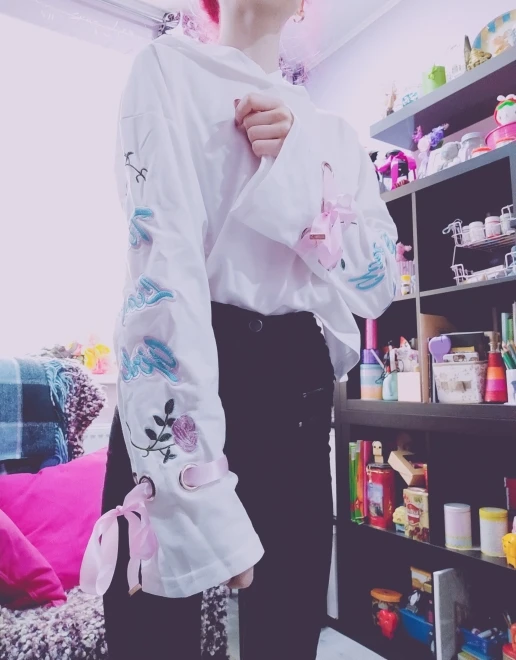 MERRY PRETTY Harajuku Женская толстовка с капюшоном с цветочной вышивкой на шнуровке, повседневные толстовки с длинным рукавом, костюм для девочек, пуловеры