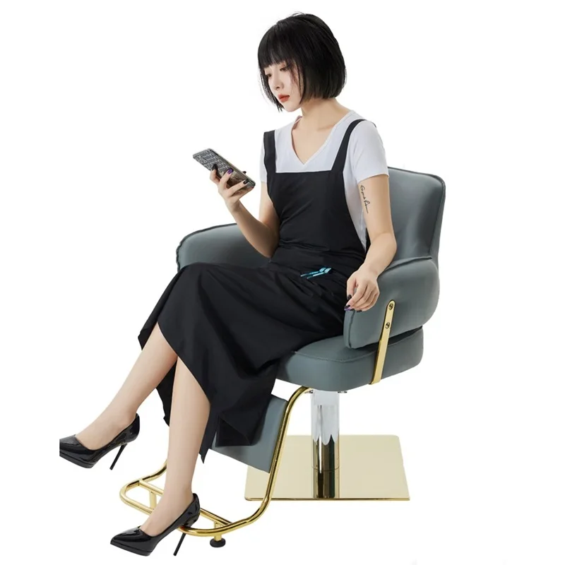 Salon Profession Hairdresser Antifouling Work Apron Barber Assistant Coffee Restaurant Nail Shop Work Clothes Long Apron 6