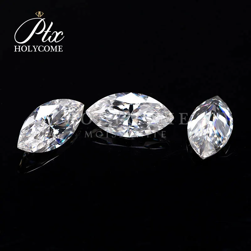 Holycome Moissanite 1.5x3- 2.5x5mm GRA Certificated Marquise Cut Loose Gemstones D VVS1 Supplier Reddit