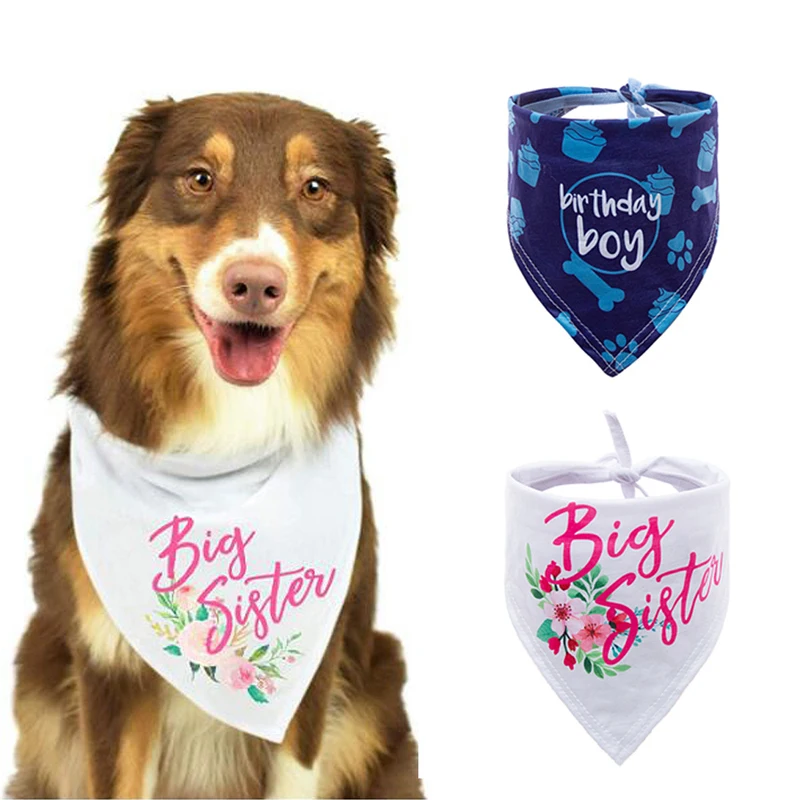 

Adjustable Dog Scarf Washable Necktie Bandana Dog Collars for Puppy Cat Large Dog Cute Pets Festival Decor Accessorie
