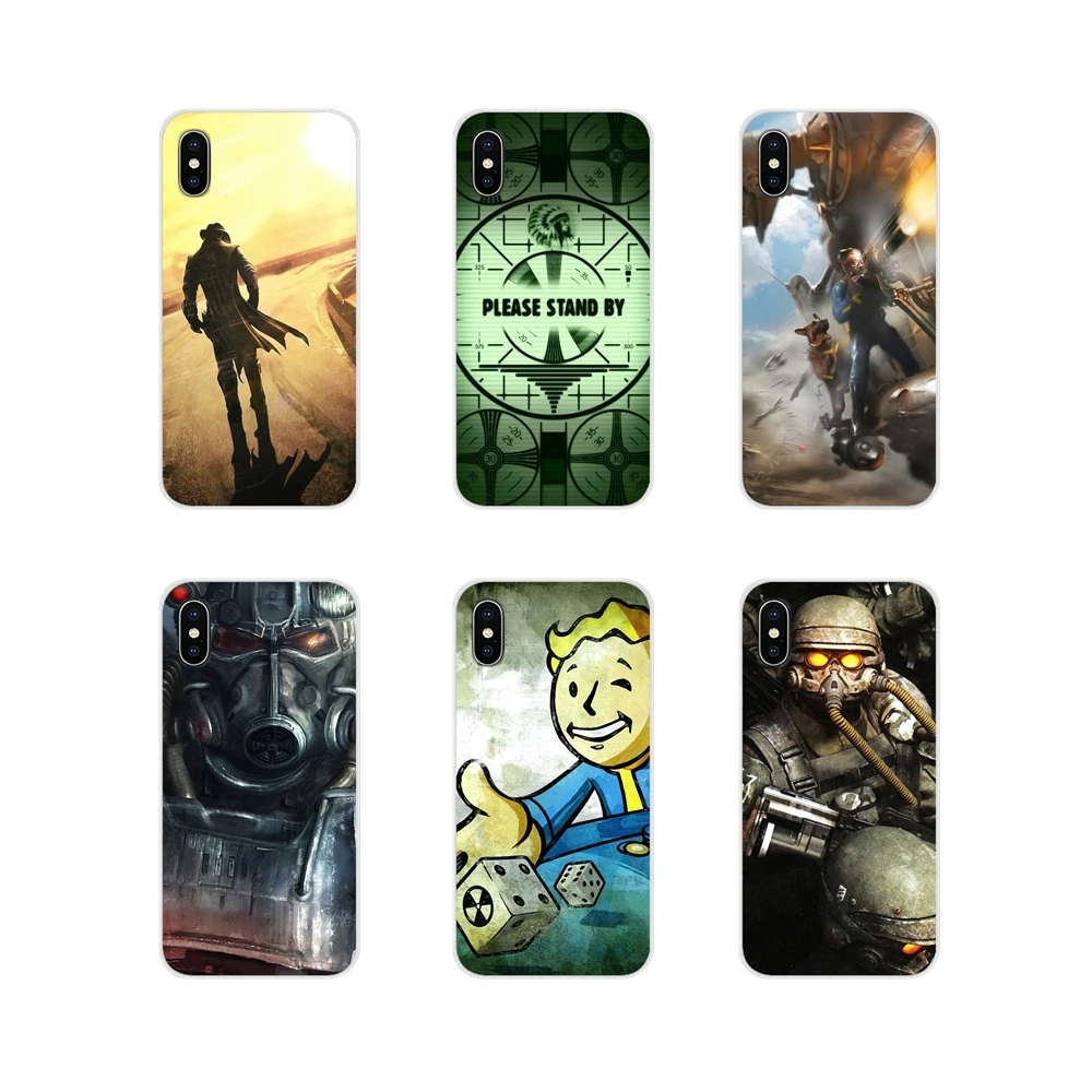 Прозрачные чехлы из ТПУ для Huawei Nova 2 3 2i 3i Y6 Y7 Y9 Prime Pro GR3 GR5 2017 2018 2019 Y5II Y6II Fallout 4