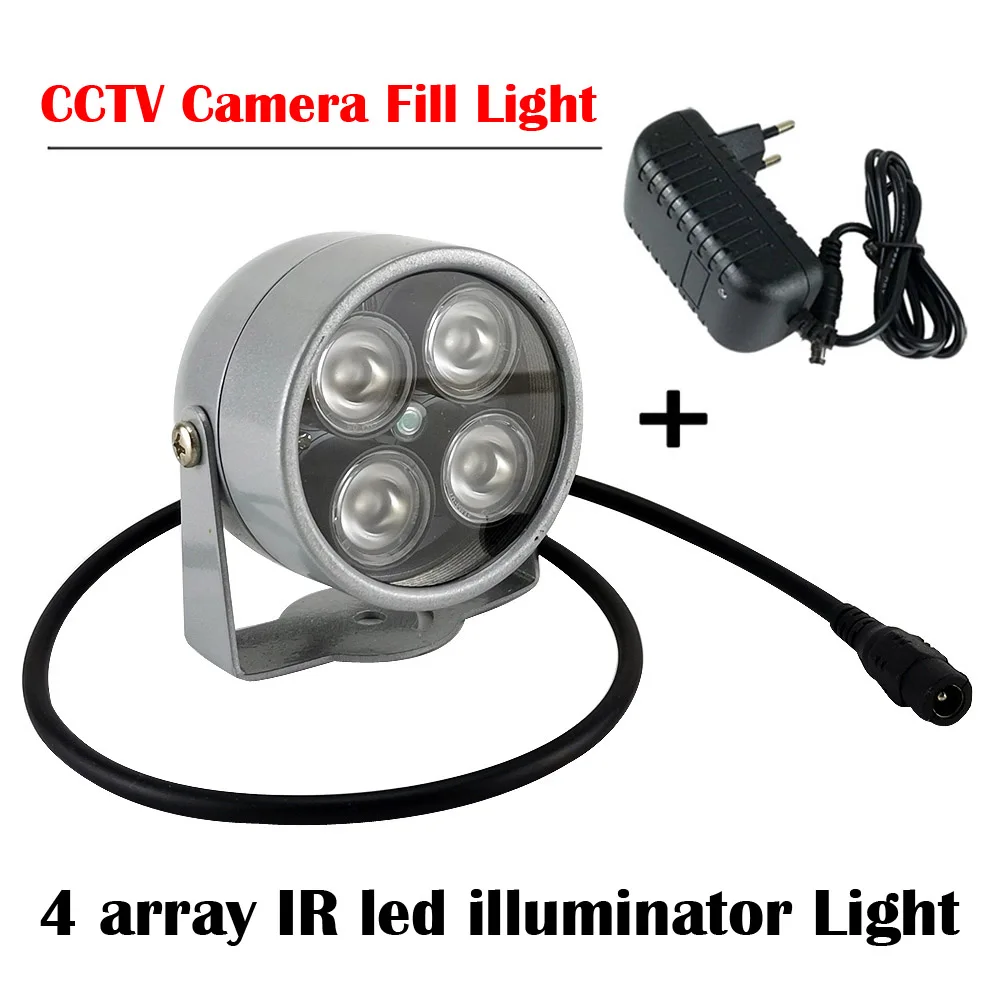 LED IR-Strahler,LED IR Scheinwerfer Überwachungs Nachtsicht  f.Überwachungskamera CCTV 60°8W Scheinwerfer+Netzteil : : Baumarkt