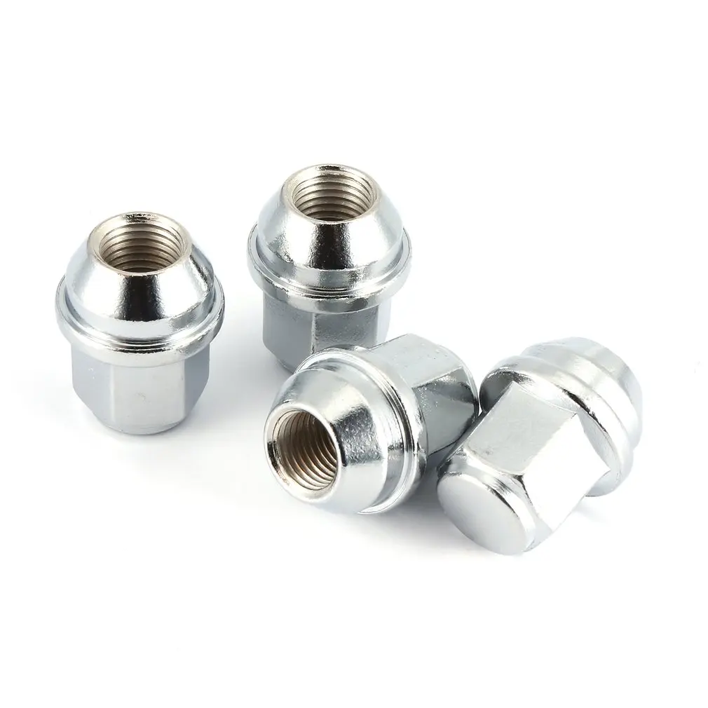Brand New For Chrysler 300C Tyre Nut One Set Four Pieces Stainless Steel Silver 30*30*35mm High Qulity | Автомобили и мотоциклы