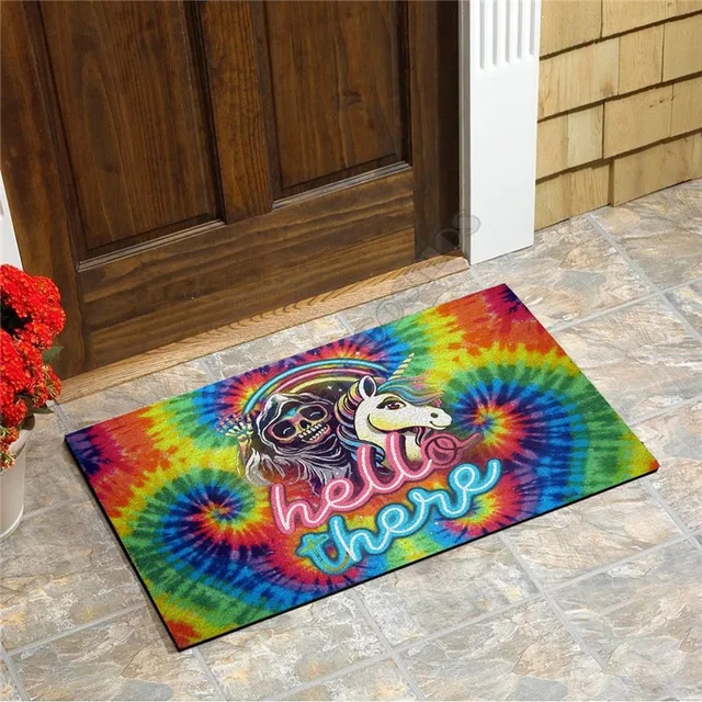 Personalized Electric Guitar Rock And Roll Doormat Non Slip Door Floor Mats Decor Porch Doormat 1