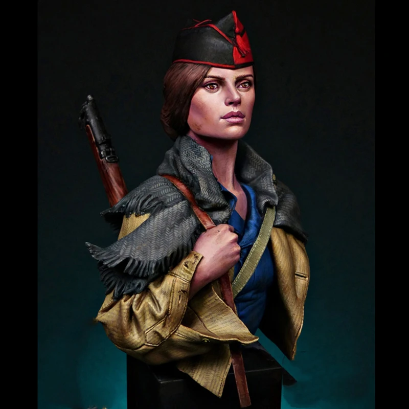 

1/12 Resin bust Figure Model Kit Historical figures unpainted