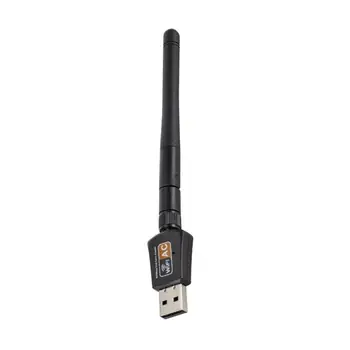 

600Mbps Dual Band 2.4G 5G Wireless USB WiFi Network Adapter 802.11AC w/Antenna Receiver Wireless Network Card