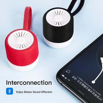 

Mini Bluetooth Speaker Wireless Portable Super Bass Subwoofer Stereo Dual Connection Music Home Outdoor Speaker Surround Sound