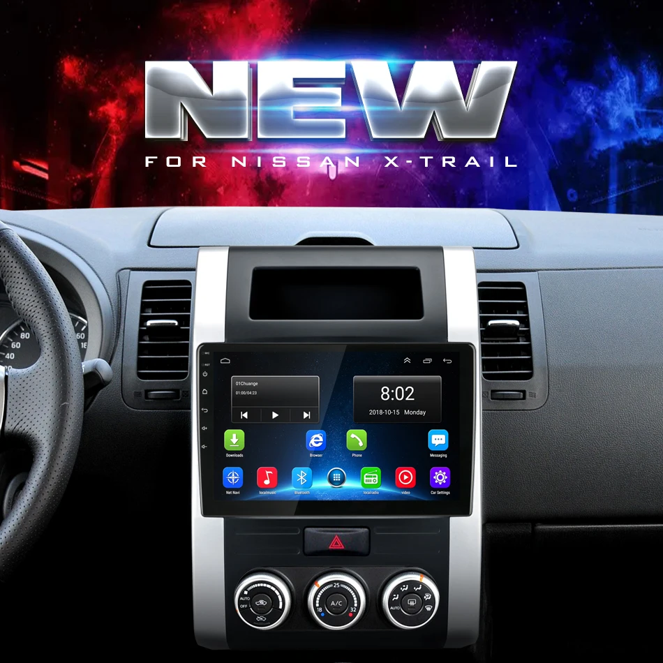 Flash Deal Jansite R9 10" 4G Wifi Car Radio For Nissan X-Trail 2008-2012 2G+32G Touch screen Android 8.1 Multimedia video player with Frame 1 Flash Deal Jansite R9 10" 4G Wifi Car Radio For Nissan X-Trail 2008-2012 2G+32G Touch screen Android 8.1 Multimedia video player with Frame 1