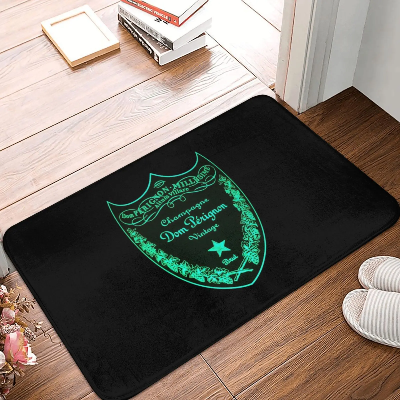 Dom Perignon узор 40*60 см Противоскользящий Ковер двери Коврики открытый Кухня | Отзывы и видеообзор