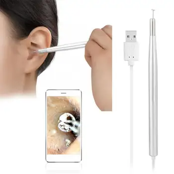 

Multifunctional USB Ear Cleaning Tool HD Visual Ear Spoon Earpick Mini Camera PC Ear