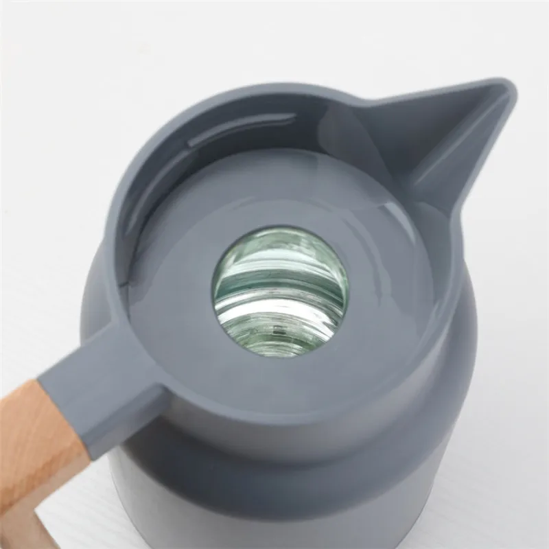 Большая емкость бытовой кофейник двойной настенный чайник стеклянная изоляция