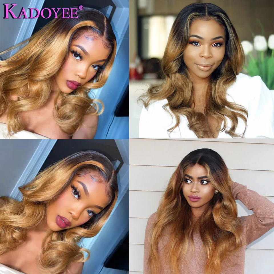 blonde lace front wig