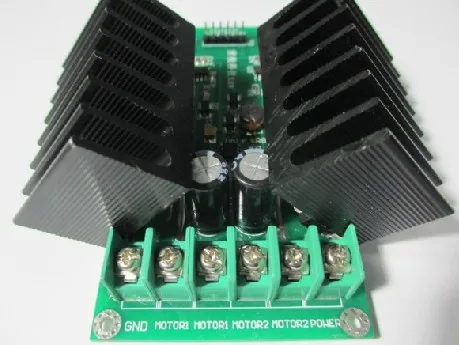 

20A Dual-Channel Motor Drive Module High-Power H-Bridge Strong Braking Function DC Motor Drive Board