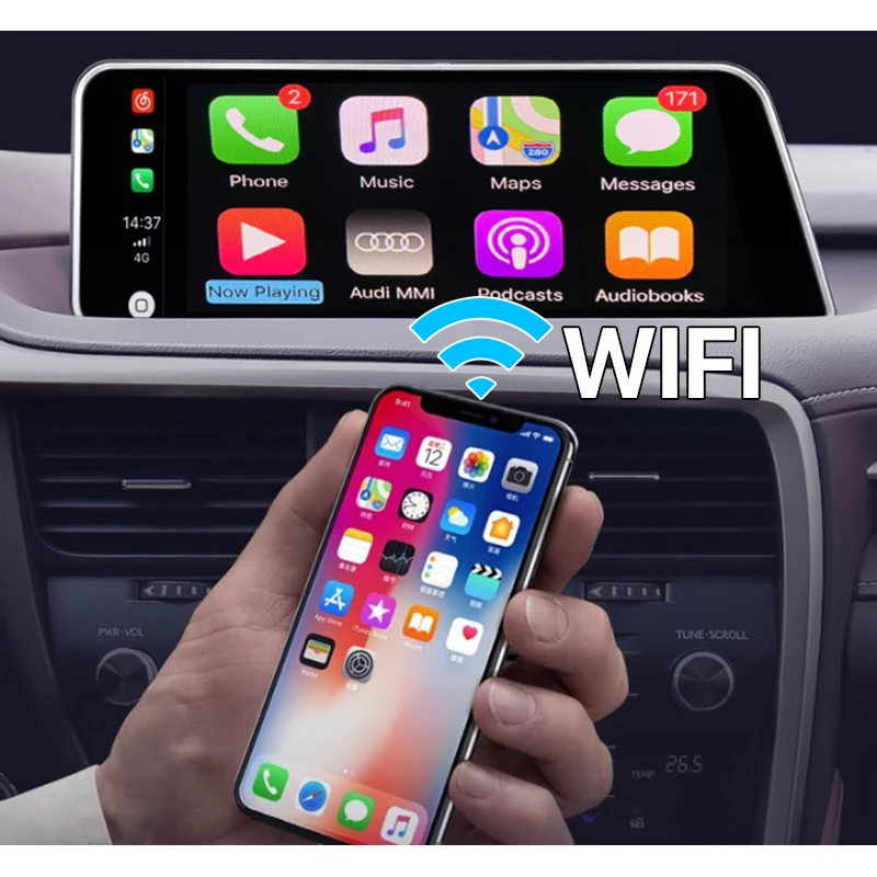 Android Авто IOS автомобиль Apple Airplay Беспроводной CarPlay коробка для Lexus NX ES US iS CT RX GS LS LX LC мультимедийный экран