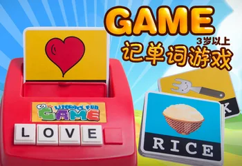 

English alphabet card games teaching aids children's puzzling toys