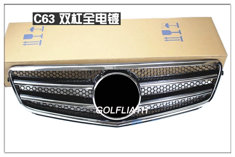 W204 c класс передний бампер Гриль Центральная решетка для Mercedes Benz C CLASS C180 C200 C260 C300