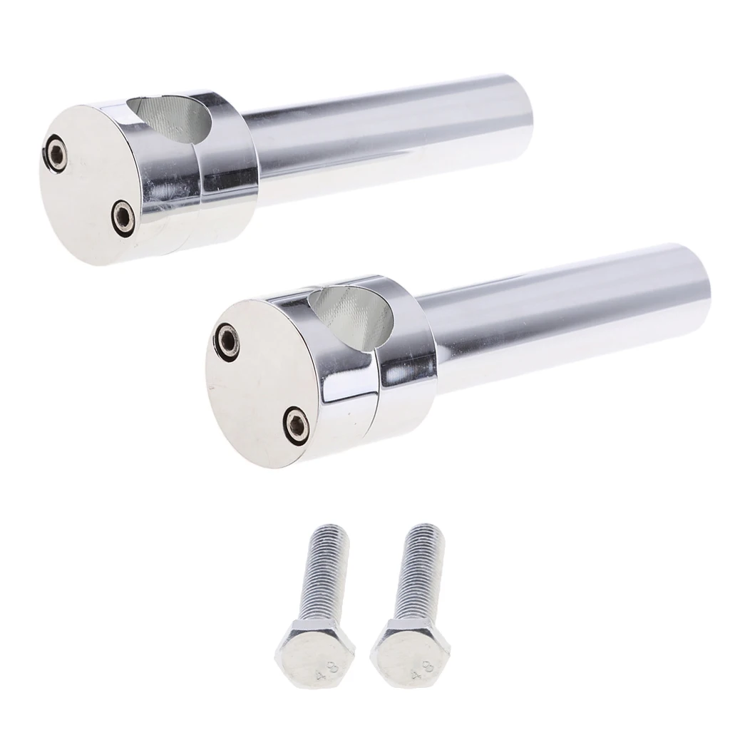 Хром Мотоцикл заготовка руль " стояки баров Крепление зажим для Harley