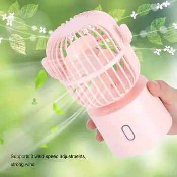 

USB Desktop Fan Portable Rechargeable Desktop Electric Fan Mini Cooling Oscillating fan for Baby Stroller Home Office Travel Use