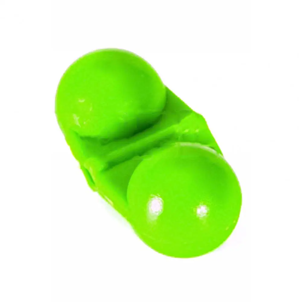 10Pcs Fishing Double Rattle Fish Bite Bait Alarm Sea Fishing Portable ABS Attractor Bell Bead Luring Fish Accessories