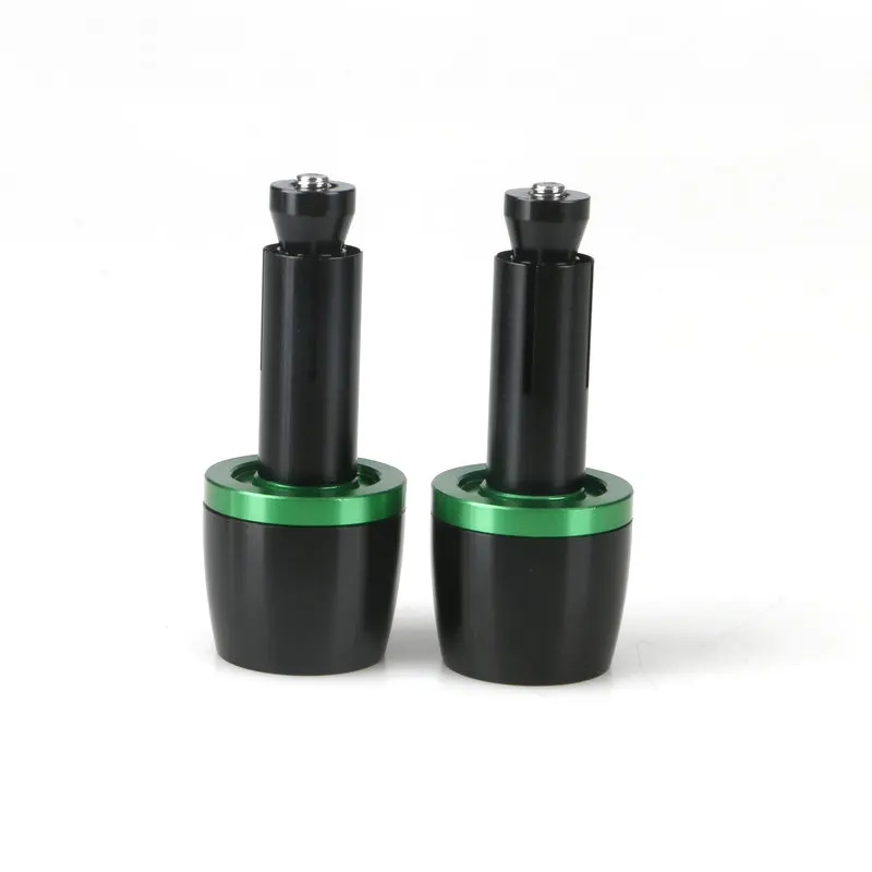 

22MM Handlebar Hand Grips Handle Bar End Cap For For Kawasaki NINJA 300 400 ZX6R ZX9R ZX12R Z800 Z750 Z250 Green