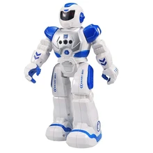 Робот с дистанционным управлением для детей Интеллектуальный программируемый робот с инфракрасным управлением Лер игрушки, танцы, пение, Светодиодные глаза, жесты Sens