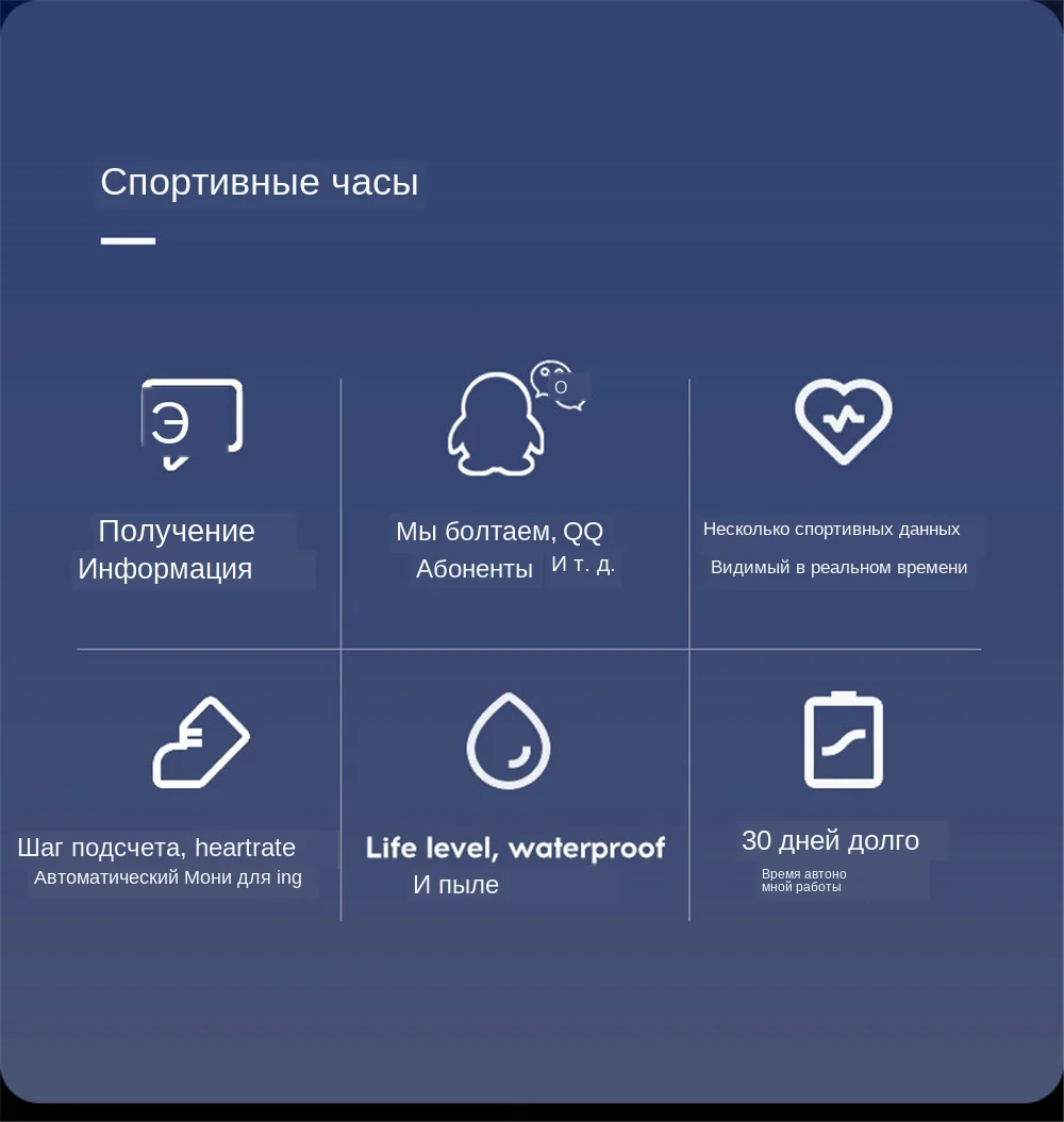 5-130435- Smart Watch Men Blood Pressure Waterproof Smartwatch Women Heart Rate Monitor Fitness Tracker Watch GPS Sport For Android IOS