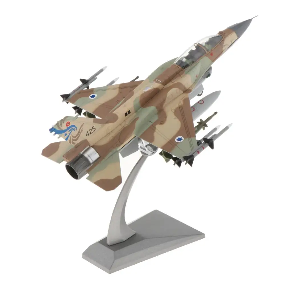 Aircraft Plane model F-16I Fighting Falcon Israeli Air Force airplane Alloy model diecast 1:72 metal Planes