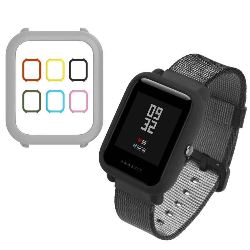 Чехол SIKAI для Xiaomi Amazfit Bip youth/lite сменный жесткий чехол защитный смарт часов Midong Bip|case