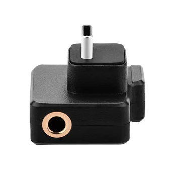 

3.5mm/Type-C Adapter Audio External Mic Mount Enhance Sound Quality for DJI OSMO Action GK99