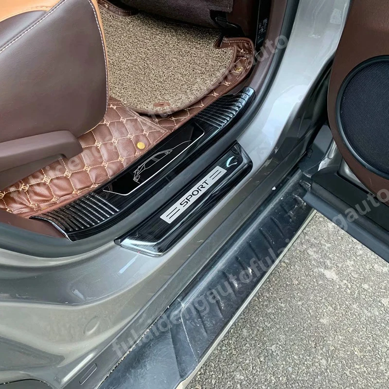 4 шт. для Lexus RX350 RX450H- Нержавеющая сталь порога протекторы накладка Добро пожаловать педаль порог колодки отделка
