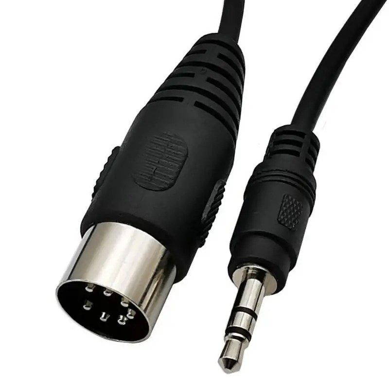 3.5mm Stereo Jack Audio Cable Din 7 Pin MIDI Male Plug High Quality for TV  computer phone - AliExpress