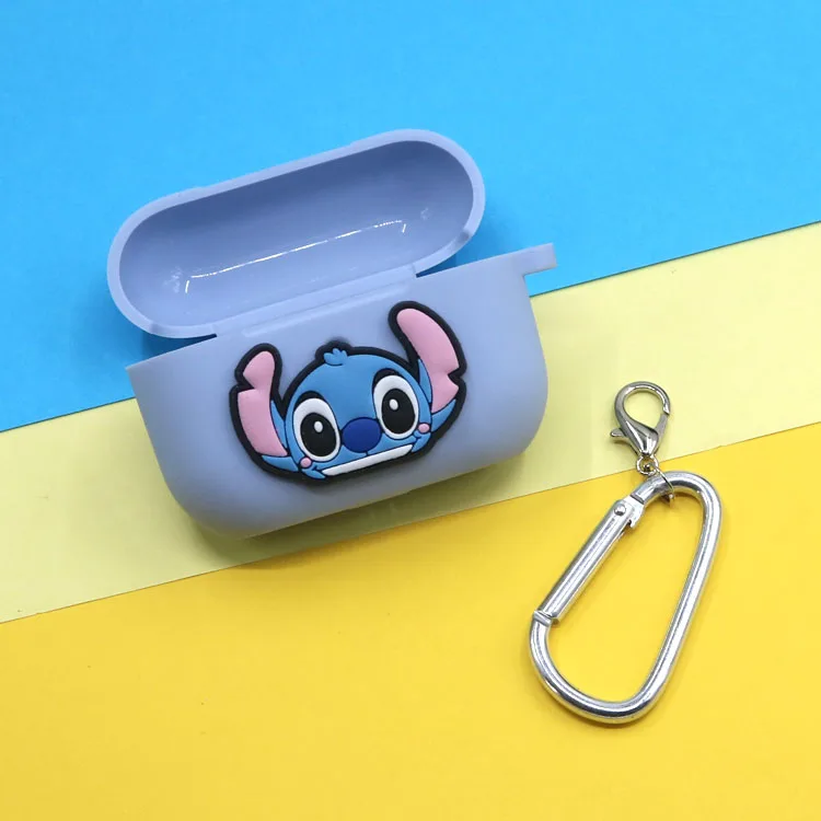 11 Чехол для наушников с героями мультфильмов для AirPods Pro Чехол Мягкий силиконовый беспроводной Bluetooth чехол для наушников для Airpods 3 чехол с крючком - Цвет: 11