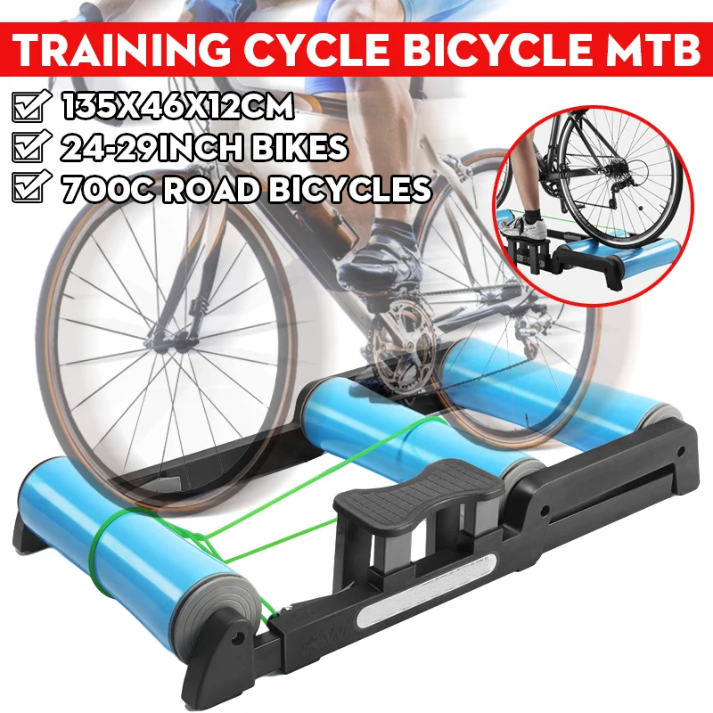 Free Shipping Bike Trainer Rollers Indoor Home Exercise Cycling Training Fitness Bicycle Trainer 24-